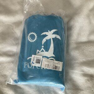 Popchose Sand Free Blanket Camping Hiking Blue New In Carry Bag